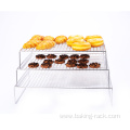 3-layer bread cake baking vegetable draining baking rack